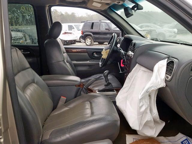 1GKDS13S222106475 - 2002 GMC ENVOY BEIGE photo 5