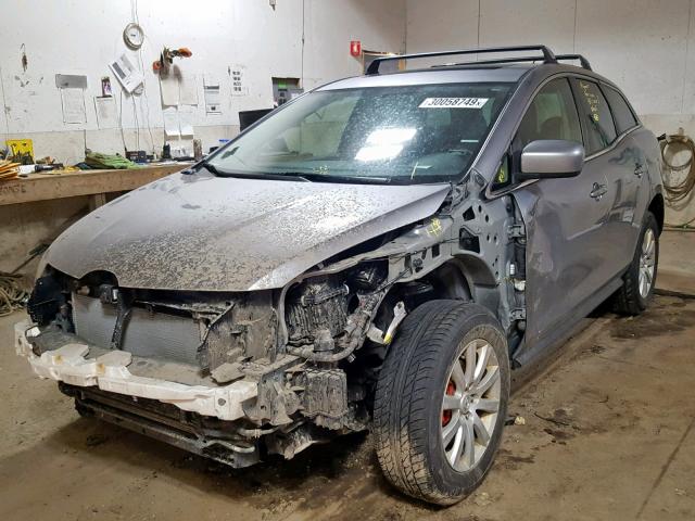 JM3ER2C55B0393471 - 2011 MAZDA CX-7 GRAY photo 2