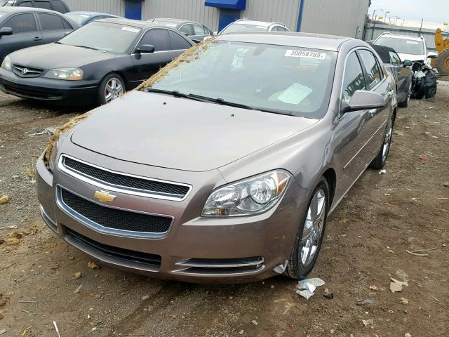 1G1ZC5E09CF208554 - 2012 CHEVROLET MALIBU 1LT 棕色 照片 2