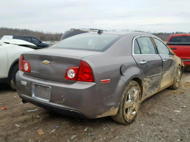 1G1ZC5E09CF208554 - 2012 CHEVROLET MALIBU 1LT 棕色 照片 4
