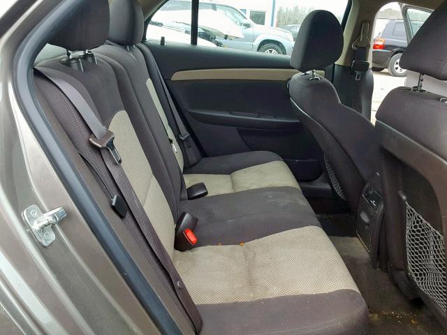 1G1ZC5E09CF208554 - 2012 CHEVROLET MALIBU 1LT 棕色 照片 6