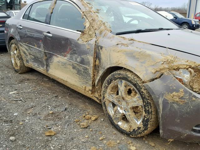 1G1ZC5E09CF208554 - 2012 CHEVROLET MALIBU 1LT 棕色 照片 9