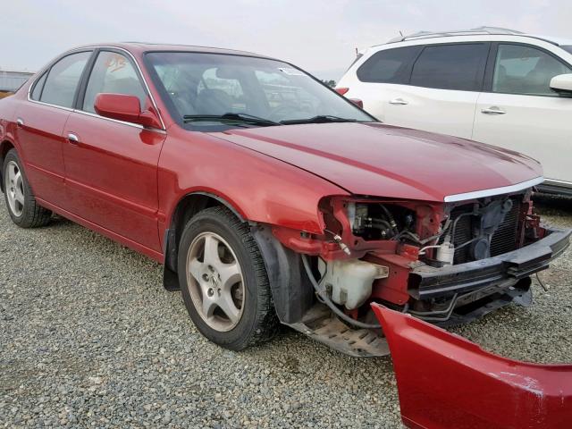 19UUA56603A016139 - 2003 ACURA 3.2TL RED photo 1