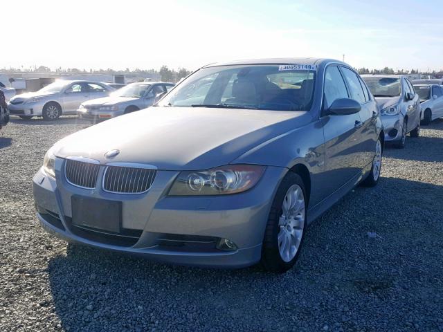 WBAVB33576KR72133 - 2006 BMW 330 I GREEN photo 2