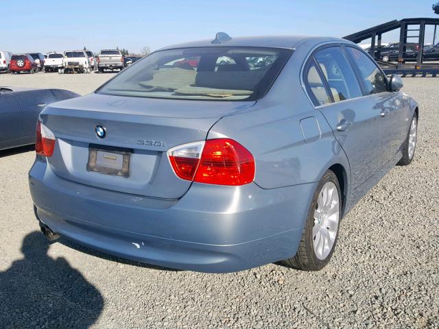 WBAVB33576KR72133 - 2006 BMW 330 I GREEN photo 4