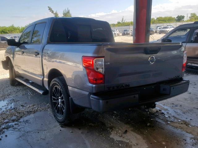 1N6AA1E68JN520002 - 2018 NISSAN TITAN SV CHARCOAL photo 3