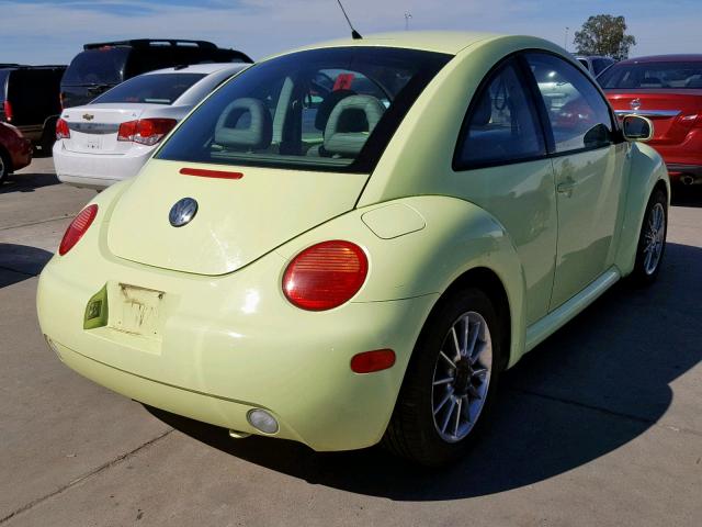 3VWCK21C01M473484 - 2001 VOLKSWAGEN NEW BEETLE Grün Foto 4
