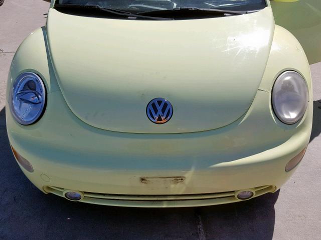 3VWCK21C01M473484 - 2001 VOLKSWAGEN NEW BEETLE Grün Foto 7