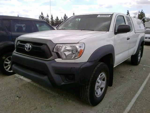 5TFTX4GN3FX047489 - 2015 TOYOTA TACOMA PRE WHITE photo 2