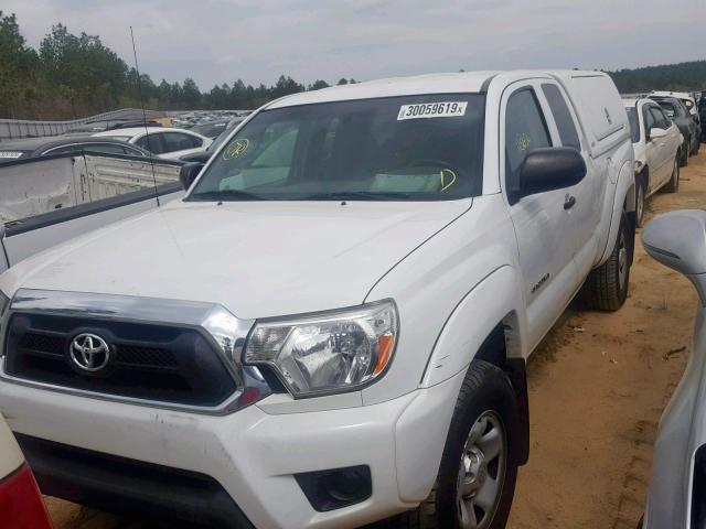 5TFTX4GN5DX024695 - 2013 TOYOTA TACOMA PRE WHITE photo 2