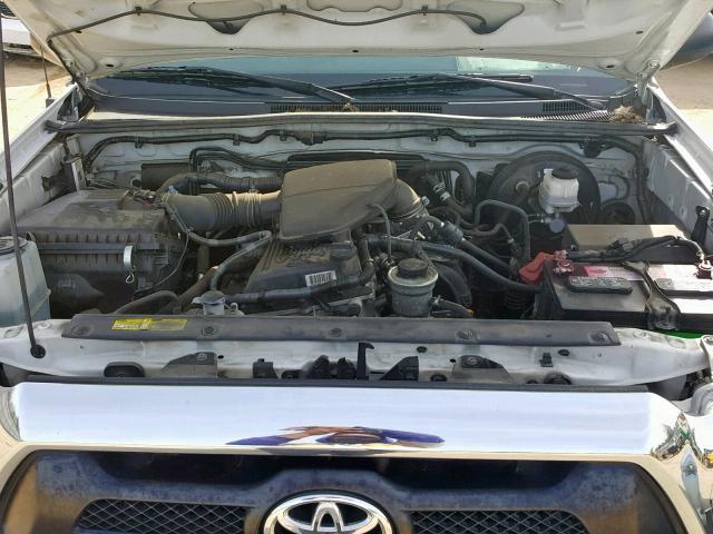 5TFTX4GN5DX024695 - 2013 TOYOTA TACOMA PRE WHITE photo 7