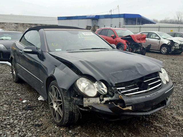 WDBTK72F47T082405 - 2007 MERCEDES-BENZ CLK 550 BLACK photo 1