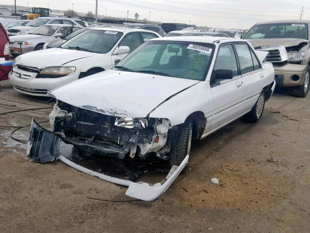 3MASM10J8SR660432 - 1995 MERCURY TRACER BAS WHITE photo 2