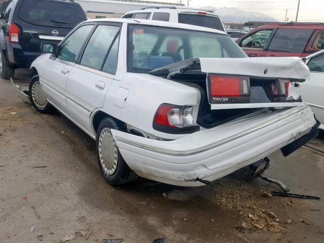 3MASM10J8SR660432 - 1995 MERCURY TRACER BAS WHITE photo 3