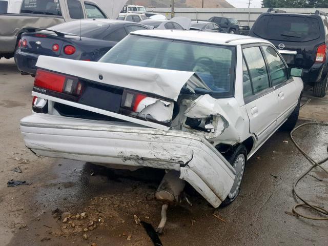 3MASM10J8SR660432 - 1995 MERCURY TRACER BAS WHITE photo 4