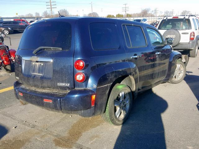 3GNCA23V09S598309 - 2009 CHEVROLET HHR LT BLUE photo 4