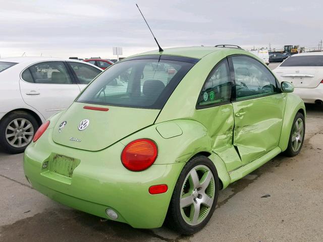 3VWCD21C63M406868 - 2003 VOLKSWAGEN NEW BEETLE Grün Foto 4