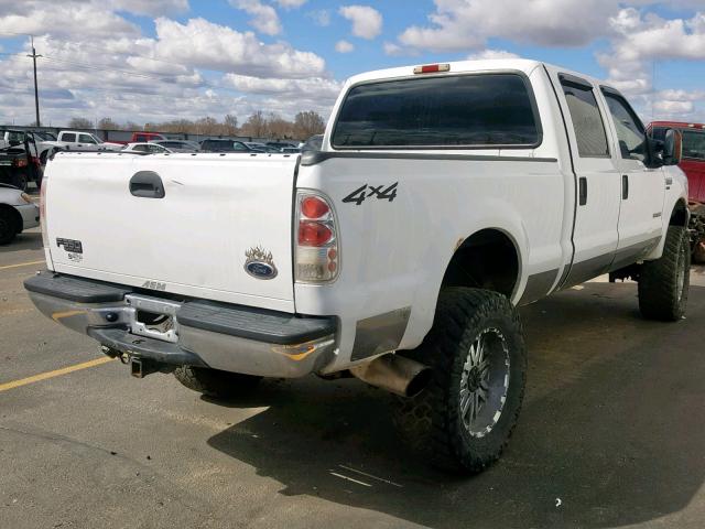 1FTSW31P54EE01752 - 2004 FORD F350 SRW S WHITE photo 4