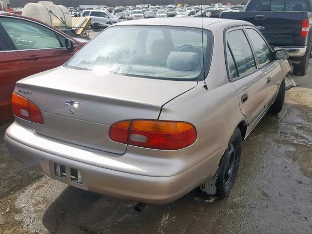 1Y1SK52881Z447591 - 2001 CHEVROLET GEO PRIZM GRAY photo 4