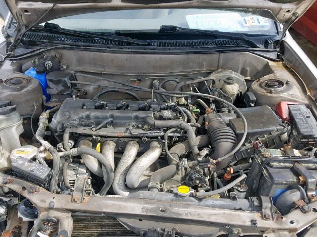 1Y1SK52881Z447591 - 2001 CHEVROLET GEO PRIZM GRAY photo 7