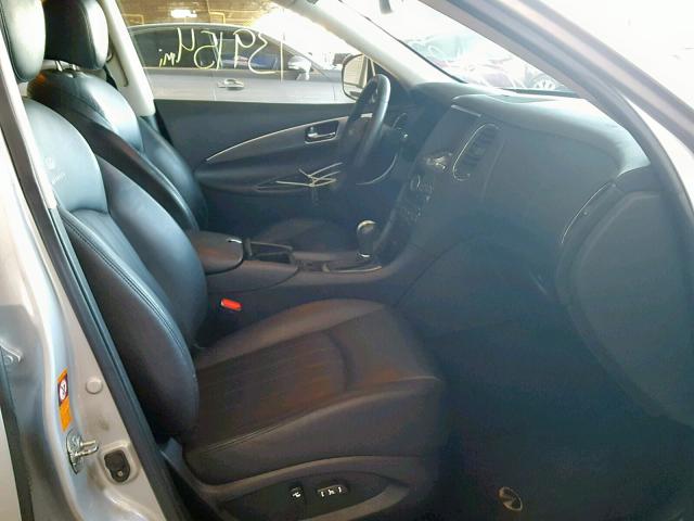 JNKAJ09F98M362260 - 2008 INFINITI EX35 BASE SILVER photo 5
