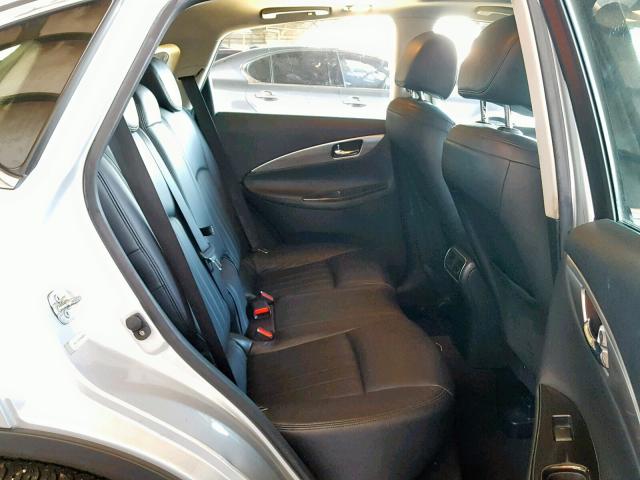 JNKAJ09F98M362260 - 2008 INFINITI EX35 BASE SILVER photo 6