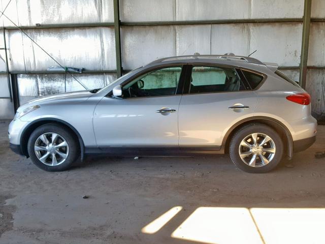 JNKAJ09F98M362260 - 2008 INFINITI EX35 BASE SILVER photo 9