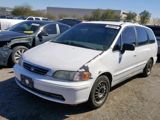 JHMRA3848WC003280 - 1998 HONDA ODYSSEY LX WHITE photo 2