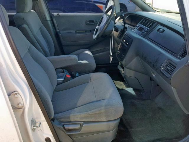 JHMRA3848WC003280 - 1998 HONDA ODYSSEY LX WHITE photo 5