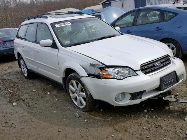 4S4BP62C967355811 - 2006 SUBARU LEGACY OUT WHITE photo 1