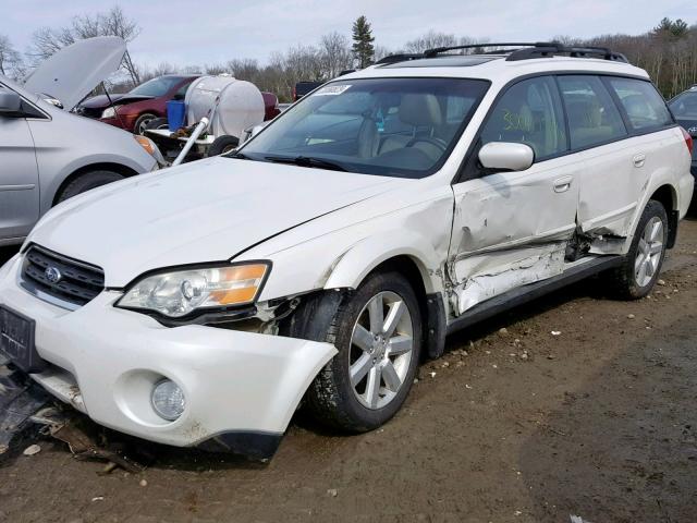 4S4BP62C967355811 - 2006 SUBARU LEGACY OUT WHITE photo 9