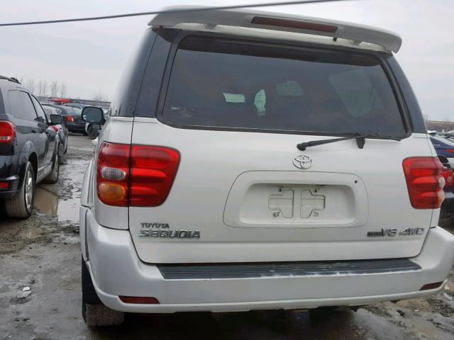 5TDBT48A84S208330 - 2004 TOYOTA SEQUOIA LI WHITE photo 3