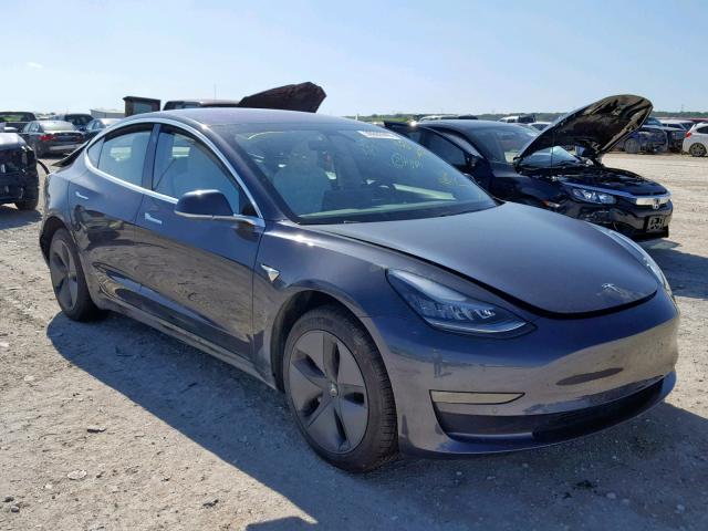 5YJ3E1EA7JF167495 - 2018 TESLA MODEL 3 GRAY photo 1