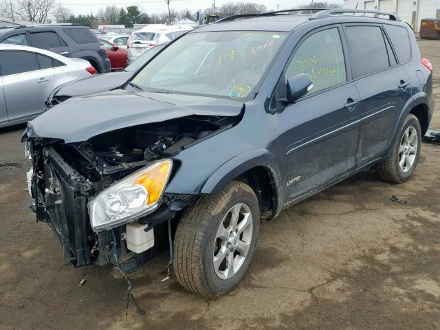 2T3BK31V19W009569 - 2009 TOYOTA RAV4 LIMIT BLUE photo 2