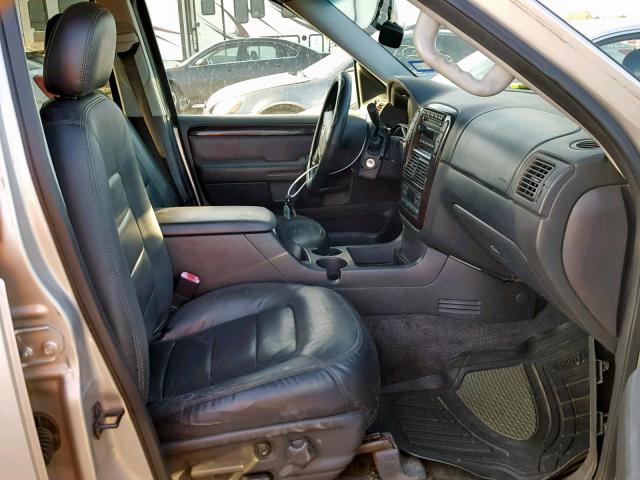 1FMZU65K64UA93030 - 2004 FORD EXPLORER L GRAY photo 5