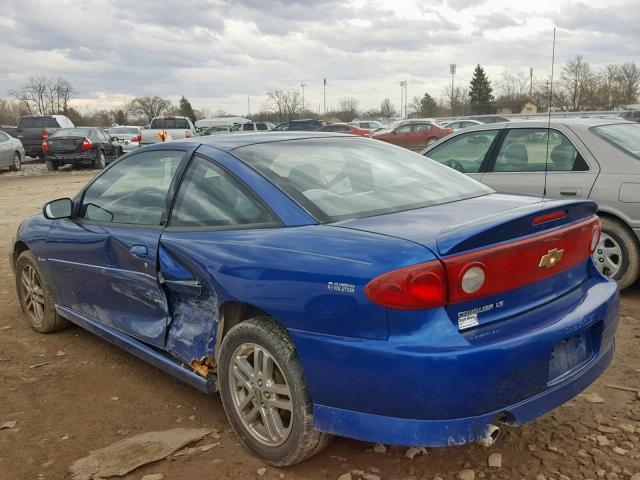 1G1JH12F257198723 - 2005 CHEVROLET CAVALIER L BLUE photo 3