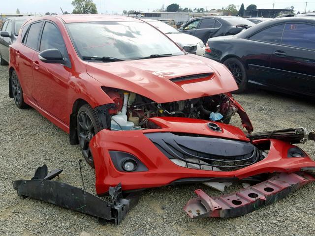 JM1BL1L49D1768810 - 2013 MAZDA SPEED 3 RED photo 1