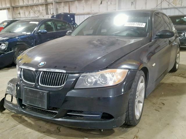 WBAVB33546KR80478 - 2006 BMW 330 I BLACK photo 2