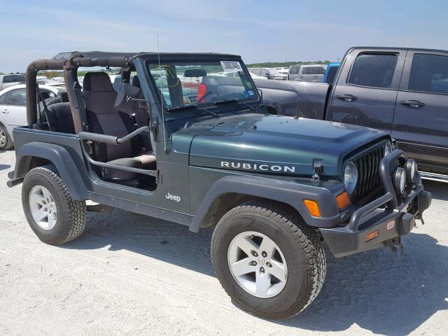 1J4FA69S14P778264 - 2004 JEEP WRANGLER / GREEN photo 1