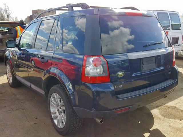 SALFS24NX8H033132 - 2008 LAND ROVER LR2 SE TEC BLUE photo 3