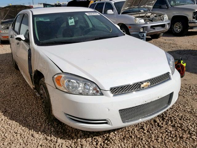 2G1WA5E39E1138244 - 2014 CHEVROLET IMPALA LIM WHITE photo 1