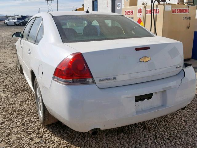 2G1WA5E39E1138244 - 2014 CHEVROLET IMPALA LIM WHITE photo 3