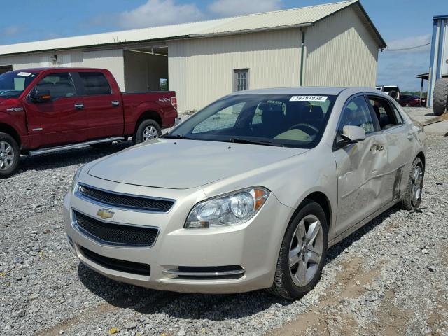1G1ZH57B99F249906 - 2009 CHEVROLET MALIBU 1LT ოქროსფერი ფოტო 2