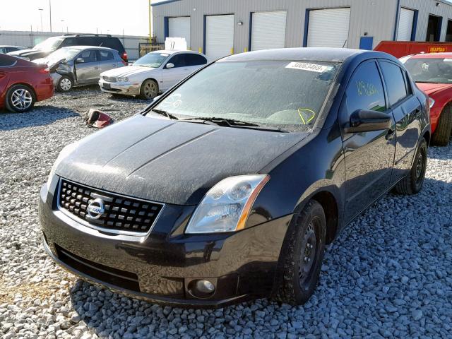 3N1AB61E99L607271 - 2009 NISSAN SENTRA 2.0 BLACK photo 2