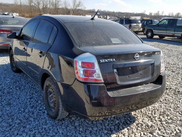 3N1AB61E99L607271 - 2009 NISSAN SENTRA 2.0 BLACK photo 3