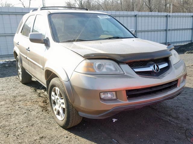 2HNYD18854H523291 - 2004 ACURA MDX TOURIN GOLD photo 1