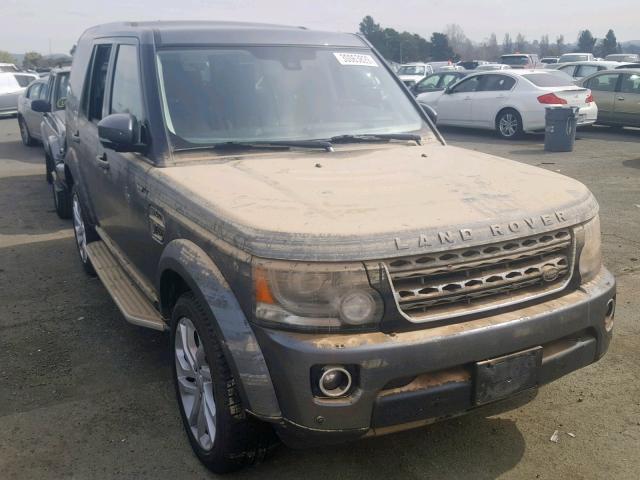 SALAG2V67GA845000 - 2016 LAND ROVER LR4 HSE GRAY photo 1