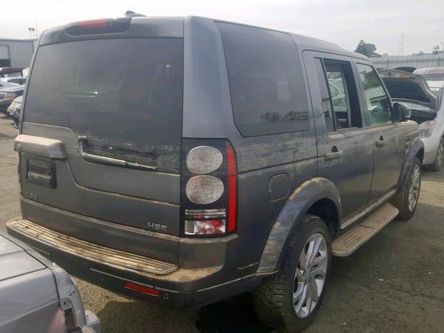 SALAG2V67GA845000 - 2016 LAND ROVER LR4 HSE GRAY photo 4