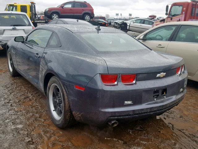 2G1FA1ED3B9151926 - 2011 CHEVROLET CAMARO LS GRAY photo 3