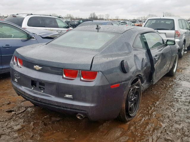 2G1FA1ED3B9151926 - 2011 CHEVROLET CAMARO LS GRAY photo 4